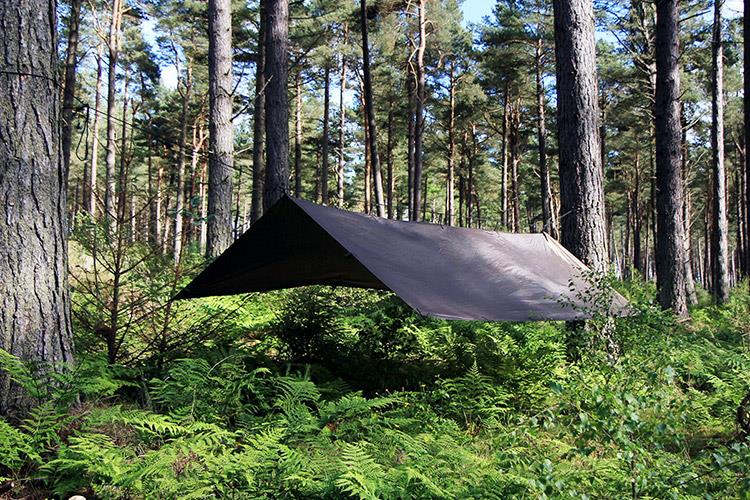DD Hammocks - XL Bushcraft Tarp - Coyote