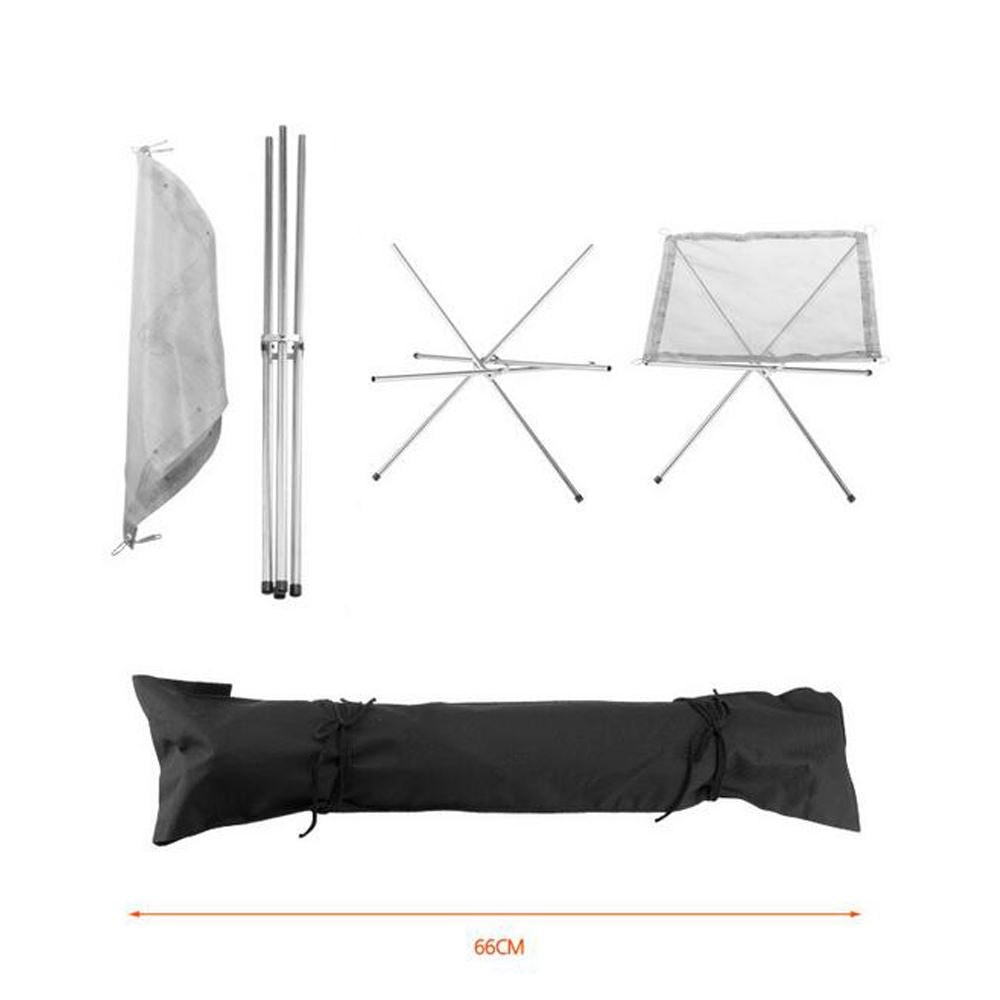 Campfire Fire Basket (Stainless Steel Mesh Burner)