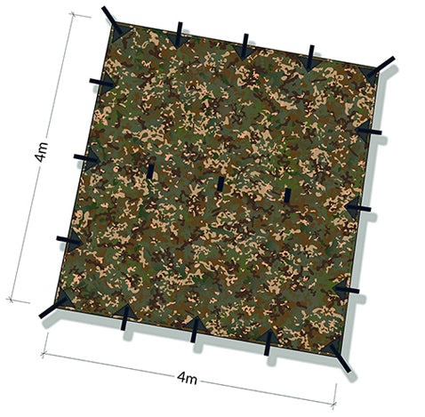 DD 4mx4m Tarp MC