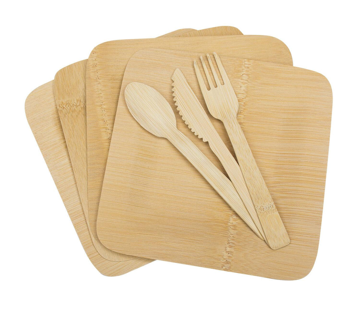 UST Bamboo Dinner Set