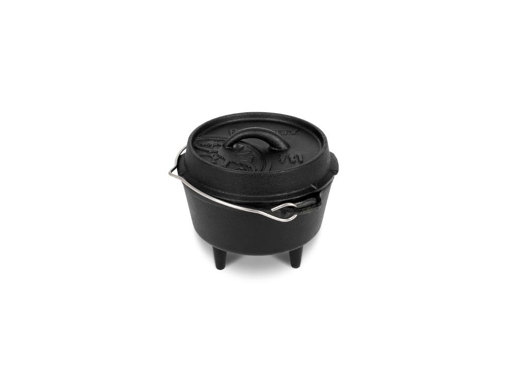 Petromax 0.93L Cast Iron Dutch Oven with Legs
