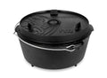 Petromax 10.8L Cast Iron Dutch Oven with Legs