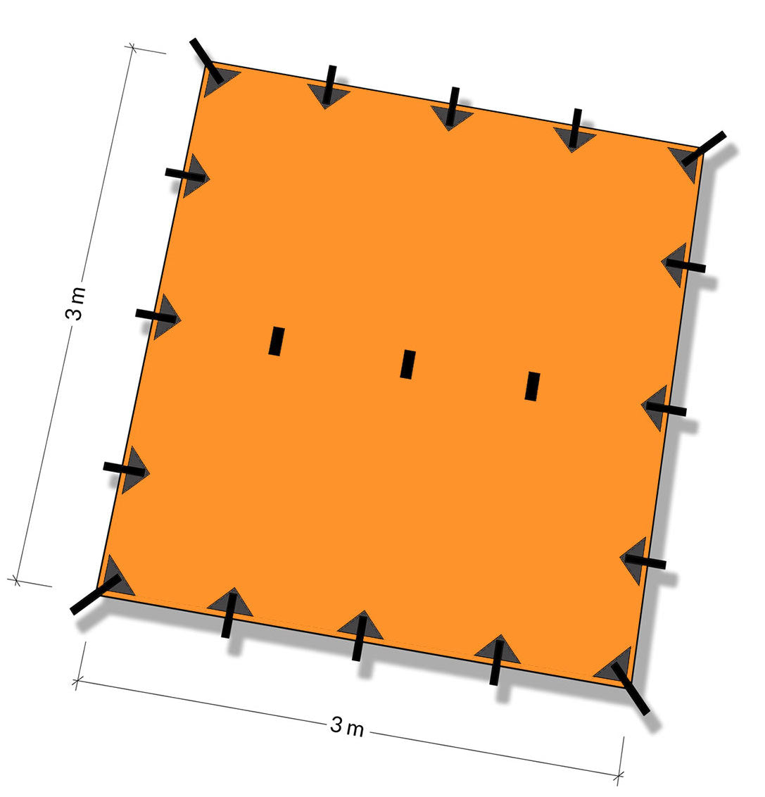 DD 3mx3m Tarp