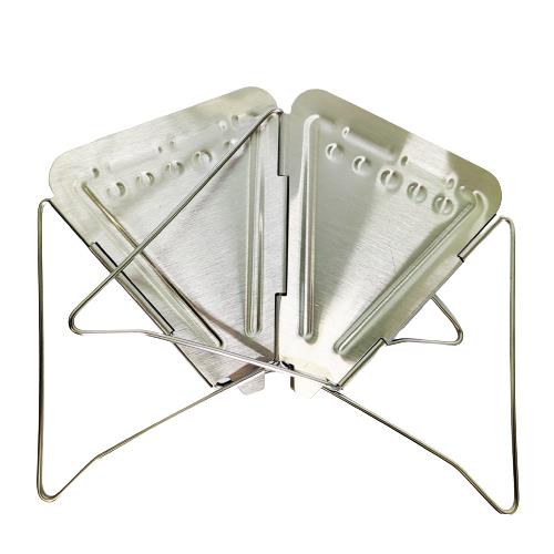 BeWild Brew Dripper - Stainless Steel Folding Coffee Dripper