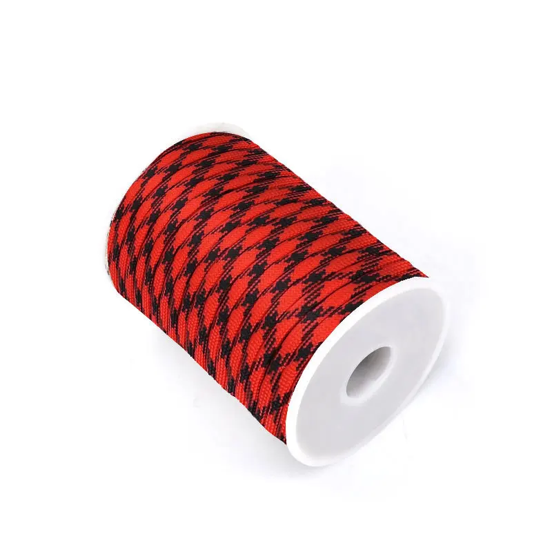 BeWild 550 Paracord Reel 30M - Black & Red Camo